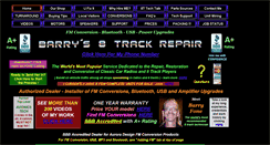 Desktop Screenshot of barrys8trackrepair.com
